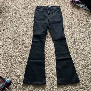 Flare black jeans. Size 5